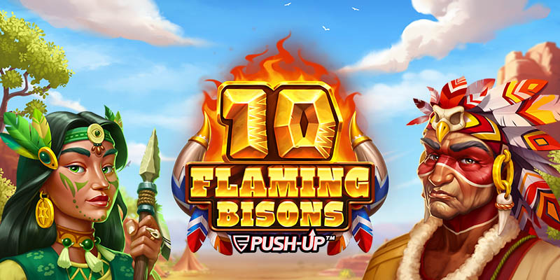 Честный обзор слота 10 Flaming Bisons: Бизон, огонь и джекпоты