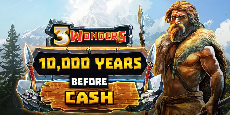 Честный обзор слота 10,000 Years Before Cash: Доисторический кэш или каменный век?