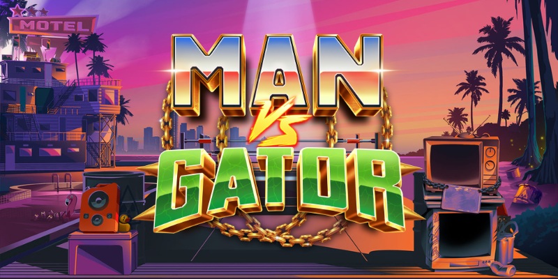 Честный обзор слота Man vs Gator: Флорида, аллигаторы и большие бабки